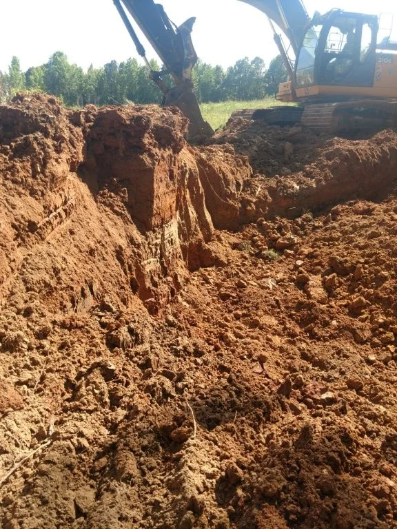 Earthmoving and excavation work